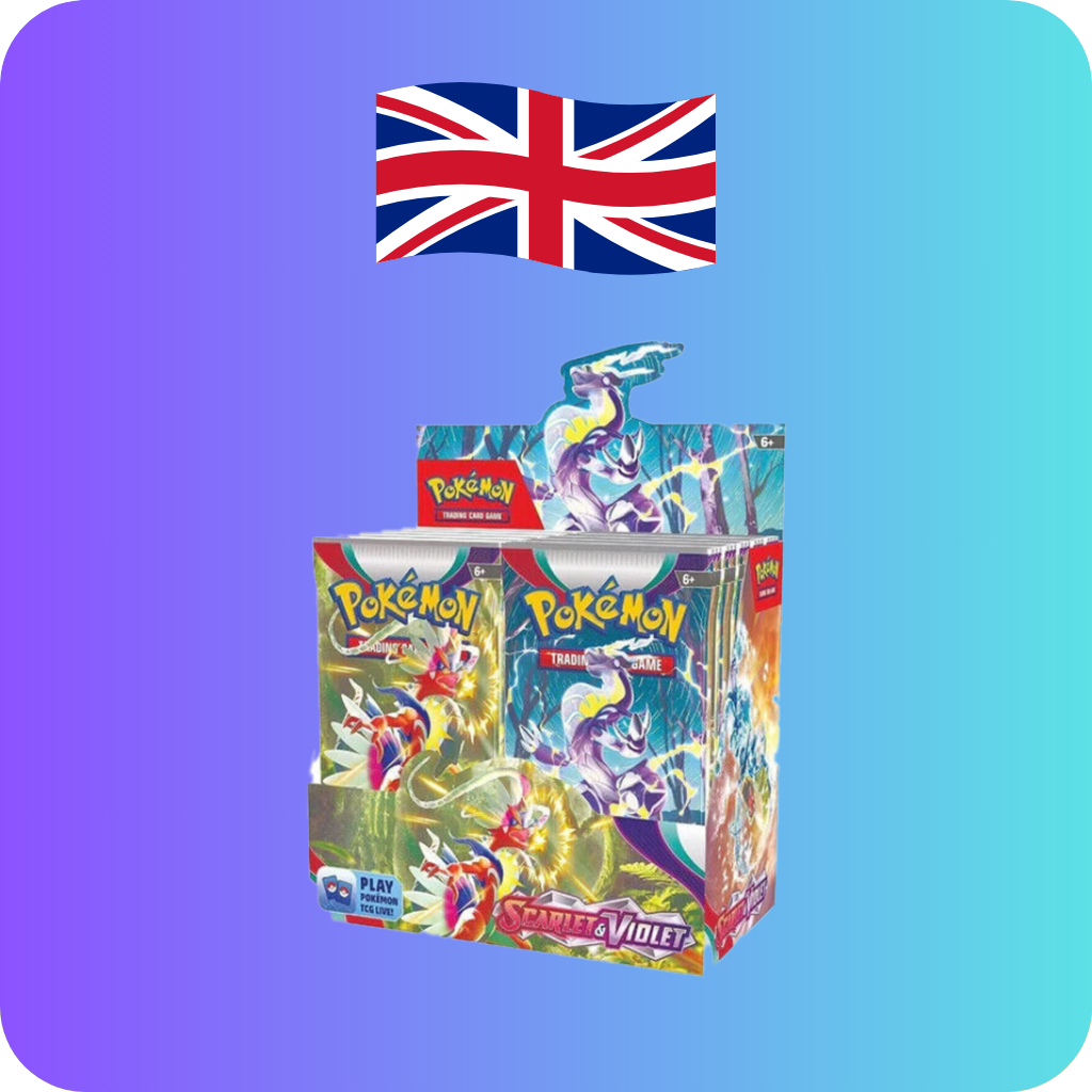 Pokémon Scarlet & Violet Display Display Englisch – Booster Box | Offizielle Pokémon-Karten günstig kaufen
