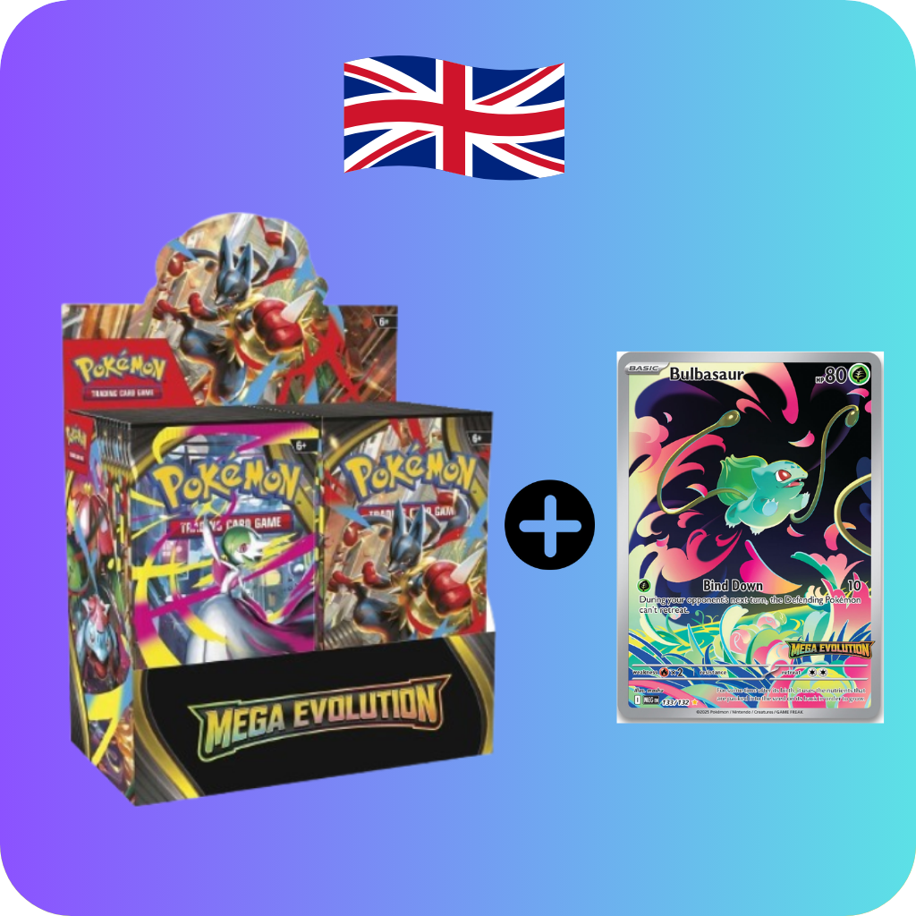 Pokemon Mega Evolutions Enhanced Display Box (36 Packs + 1 Promo)