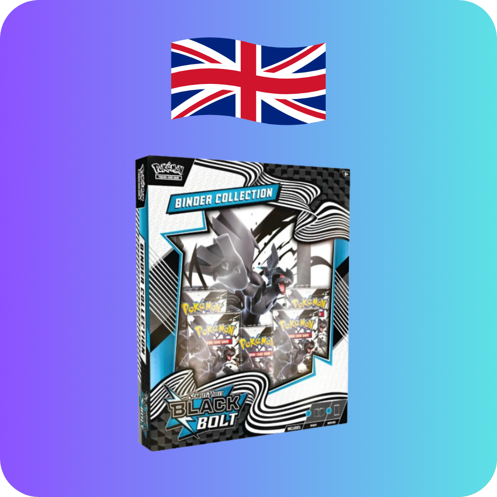 Schwarze Blitze Binder Collection Black Bolt Binder Collection Englisch Sealed