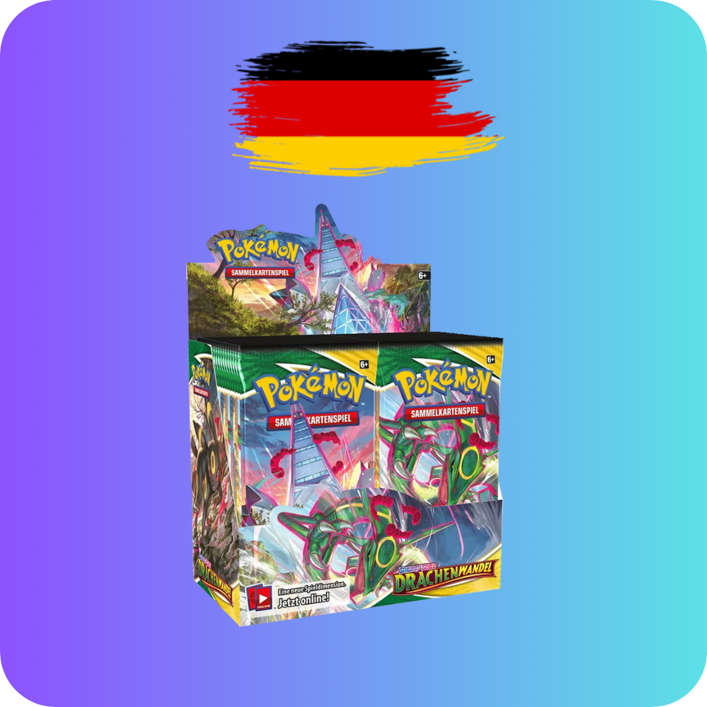 Pokemon Drachenwandel Schwert & Schild SWSH7 Display Deutsch