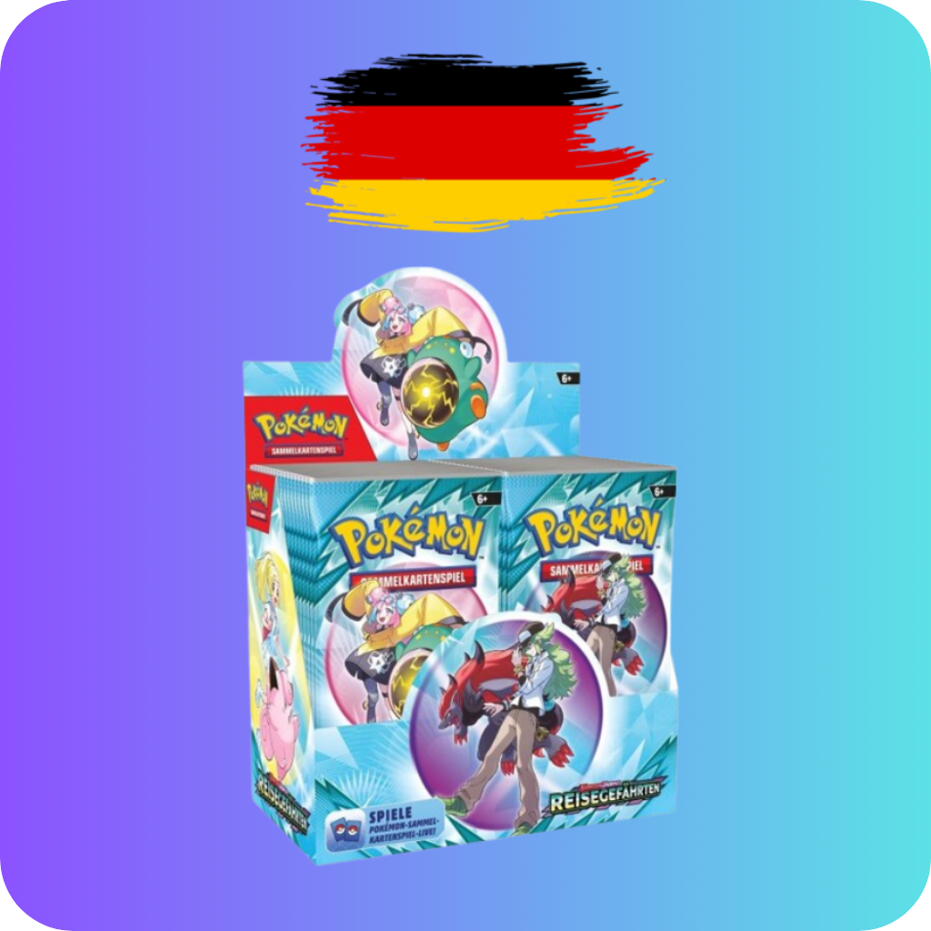 Pokemon Karmesin & Purpur Reisegefährten Display Deutsch