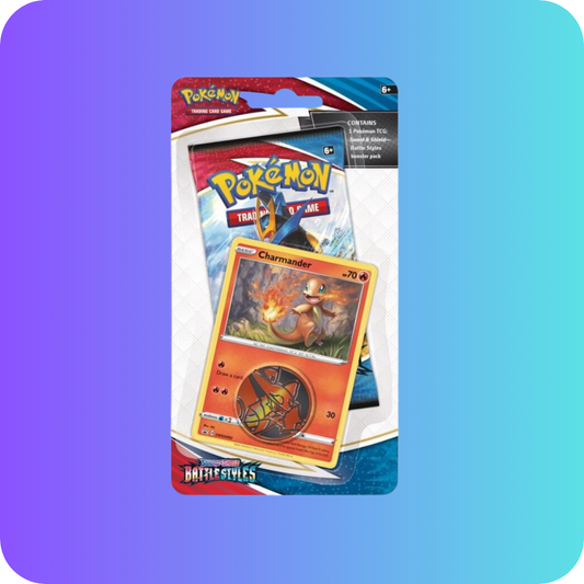 Battle Styles: Charmander 1-Pack Blister Englisch Sealed