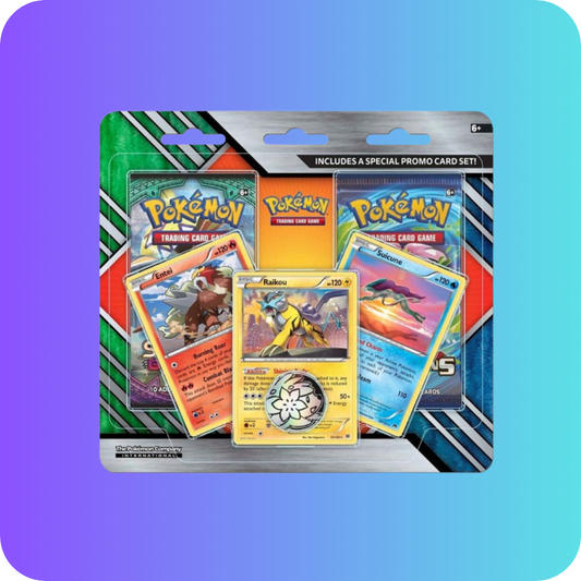 Guardians Rising: Legendary Beasts 2-Pack Blister Pack [Raikou, Entei, & Suicune] Englisch Sealed