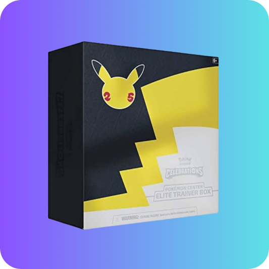 Pokemon TCG Celebrations Pokémon Center Elite Trainer Box Englisch Sealed