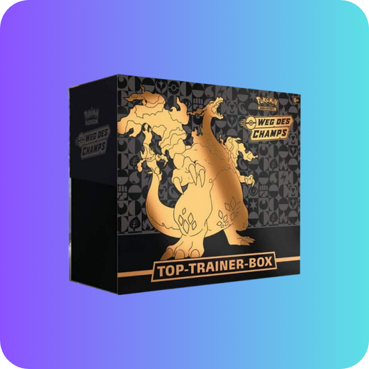 Pokemon Weg des Champs Top-Trainer-Box Deutsch Sealed