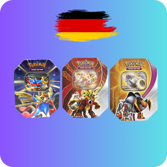 Pokemon Tin Box Auswahl Deutsch Sealed