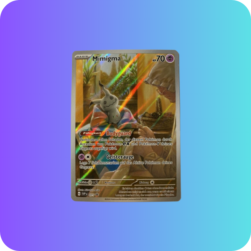 Pokemon SVP Promo - Mimigma 075 SVP DE Einzelkarte NM - Pokemon Karte Deutsch Black Star Promo