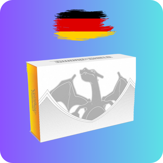 Pokemon Schwert & Schild Ultra-Premium-Kollektion - Glurak Deutsch inklusive Acrylcase Sealed